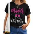 Women's Girls' Evening Girls Trip Girls On Tour With-Neck T-shirt Frauen