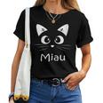 Women's Meau Cat T-shirt Frauen