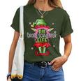 Big Sister Elf Christmas Family Christmas T-shirt Frauen