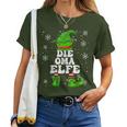 Grandma Elf Women's Grandmother Elf Christmas T-shirt Frauen