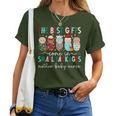Small Packages Mother Baby Nurse Christmas Mom Baby Nurse Women T-shirt