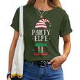 Women's Party Elf Partner Look Christmas For Women T-shirt Frauen