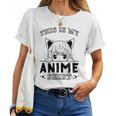 This Is My Anime Camisa Linda Kawaii Anime Merch Anime Girl Camiseta de mujer