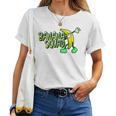 Banana Squad Lustiges Abtupfen Banana Food & Dab T-shirt Frauen