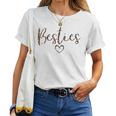 Besties Mom And Me Matching Leopard Mother's Day Women T-shirt