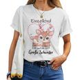 Children's Ich Werde Große Schwester Ich Pink T-shirt Frauen