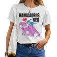 Mamasaurus Rex Dinosaur Mother's Day For Mum S T-shirt Frauen