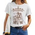 Rodeo Mom Western Cowboy Mommy Family Matching Mother's Day Women T-shirt