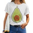Women's Avocado Costume For Pregnant Mom To Be Mom Soon -Neck Green T-shirt Frauen