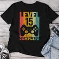 15Th Birthday Boy Girl Level 15 Years 2008 T-shirt Frauen Lustige Geschenke