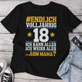 18 Geburtstag Junge Mädchen 18 Jahre 2007 Lustig Geschenk T-shirt Frauen Lustige Geschenke