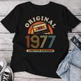 47Th Birthday Original Womenintage 1977 T-shirt Frauen Lustige Geschenke