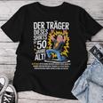 50Th Birthday Man Woman 50 Years 1974 Decorative T-shirt Frauen Lustige Geschenke