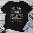60Th Birthday Man Woman 60 Years 1965 Decorative Women T-shirt Funny Gifts