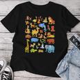 Animals Children With Many Animals T-shirt Frauen Lustige Geschenke