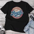 Baseball Aunt Retro Family Matching Game Day Cute Vintage Women T-shirt Funny Gifts