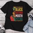 Black History For Black Queen Afro Queen Women T-shirt Unique Gifts