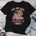 Boots Booze & Besties Nashville 2025 Girls Trip Drinking Women T-shirt Funny Gifts