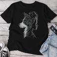 Border Collie Mom Cute Border Collie Lover Mother's Day Women T-shirt Funny Gifts