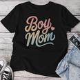 Boy Mom Son Family Mother's Day Mama Of Boys Tie Dye Women T-shirt Funny Gifts
