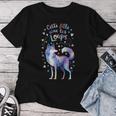 Cette Fille Aime Les Loups Cadeau Mignon T-shirt femme Cadeaux drôles