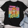 Child Of The 70S Woman Costume T-shirt Frauen Lustige Geschenke