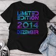 December 2014 Boy Girl 9Th Birthday Limited Edition T-shirt Frauen Lustige Geschenke