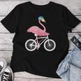 Flamingo Bicycle Bike Flamingo T-shirt Frauen Lustige Geschenke