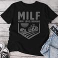 Farm Dad Joke Farmer Mom Man I Love Farming Women T-shirt Unique Gifts