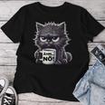 Grimmige Katze Für Arbeitskollegen Cats T-shirt Frauen Lustige Geschenke