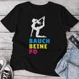 Gymnastics Outfit For Sports Workout Belly Legs Butt T-shirt Frauen Lustige Geschenke