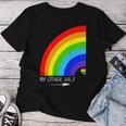 My Other Half Gay Couple Rainbow Pride Cool Lgbt T-shirt Frauen Lustige Geschenke