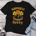 Happiness Is Being A Bubby Cute Women T-shirt Funny Gifts
