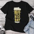 Hefeweizen Yeast Nice Day For A Wheat Beer Fan T-shirt Frauen Lustige Geschenke