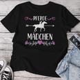 Horse Girls Horse Rider Idea S T-shirt Frauen Lustige Geschenke