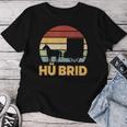 Hü Brid Horse Carriage Hybrid Coachman Riding Word Game T-shirt Frauen Lustige Geschenke