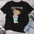 I'm Just A Chill Girl Cool I'm Just A Chill Girl T-shirt Frauen Lustige Geschenke