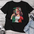 Italy Flag Woman Sunglasses Girls Italy & Italia T-shirt Frauen Lustige Geschenke