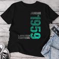 January 1959 Man Woman 65Th Birthday Limited Edition T-shirt Frauen Lustige Geschenke