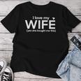 My Wife Gifts, Yes She Bought Me This Shirts, I Love My Wife Shirts, My Wife Shirts