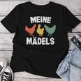 Meine Mädels Chicken Humourintage T-shirt Frauen Lustige Geschenke