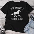 Mir Reichts Ich Geh Reiten Horse Lovers T-shirt Frauen Lustige Geschenke