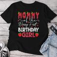 Mommy Of The Berry First Birthday Girl Strawberry Women T-shirt Funny Gifts