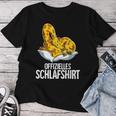 Official Giraffe Sleep T-shirt Frauen Lustige Geschenke