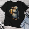 Penguin Beer T-shirt Frauen Lustige Geschenke