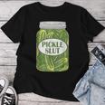 Pickle A Girl Who Loves Pickles Canning Food Quote T-shirt Frauen Lustige Geschenke