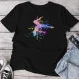 Poledance Bar Pole Dance Fitness Paint Splash Women's T-shirt Frauen Lustige Geschenke