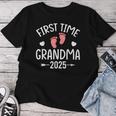 Promoted To Grandma 2025 Grandma Est 2025 Women T-shirt Funny Gifts