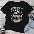 Promoted To Great Grandma Est 2025 First Time New Grandma Women T-shirt Funny Gifts