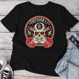 Rockabilly Hombre Calaveras Rock And Roll Psychobilly Camiseta de mujer Regalos divertidos